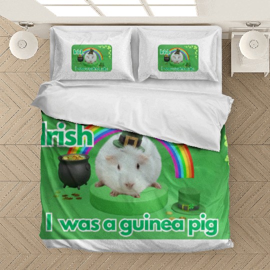 Irish I was a guinea pig Bedding Sets