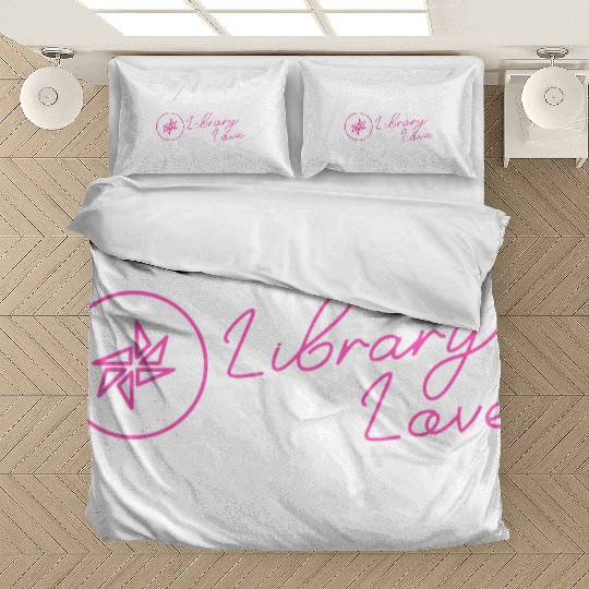 ALIA Library Love Neon Pink Solid Bedding Sets