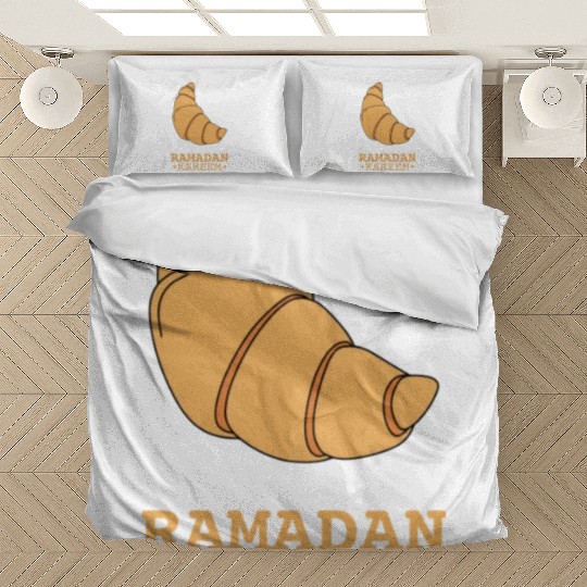 The crescent croissant is a sweet combination Bedding Sets