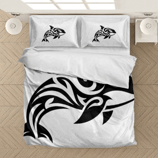 Pretty orca T Tattoo style Bedding Sets
