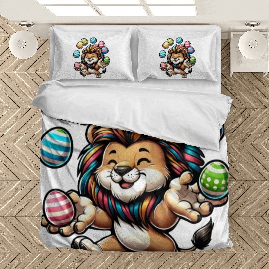 Easter Lion & Rat Jugglers Bedding Sets