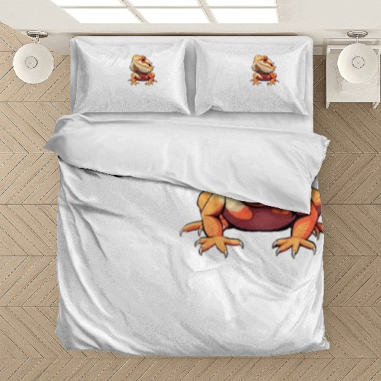 I love bearded dragon, reptile bearded Bedding Sets