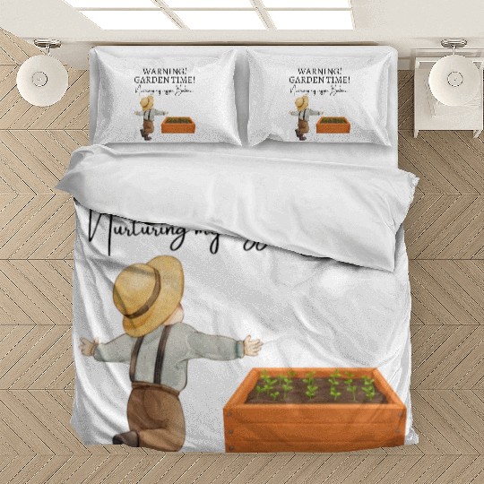 Gardening your own vegetables Hobby Gardener Bedding Sets