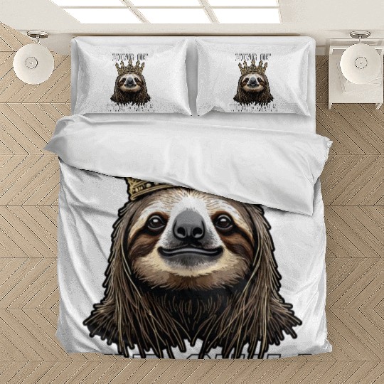 King of the Chill Sloth design Bedding Sets