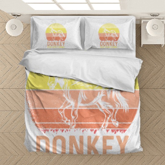 Vintage Donkey Farmer Bedding Sets