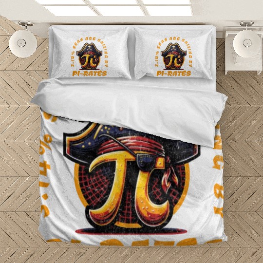 3.14% Seas Are Sailing By Pi-Rates Bedding Sets