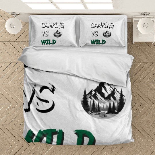 Camping vs Wild Bedding Sets