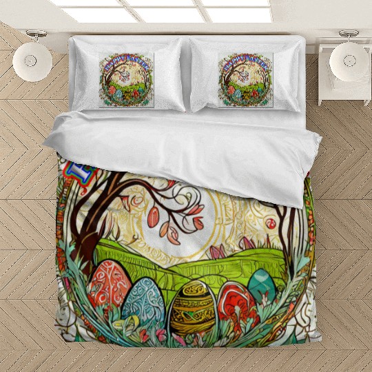 Happy Easter Holiday Celebration Bedding Sets