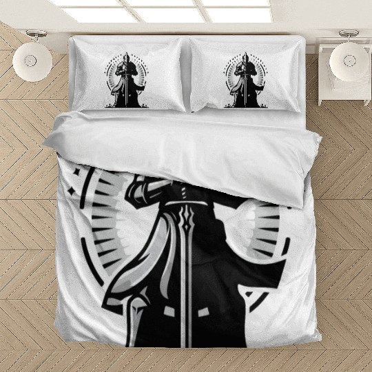 Choose Peaceful Battle | Serene Warrior Design Bedding Sets
