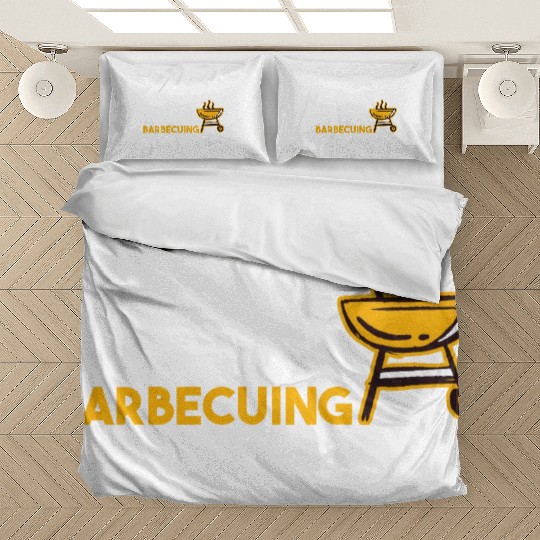 I Can't Hear You I'm Barbecuing Grill Chef Bedding Sets