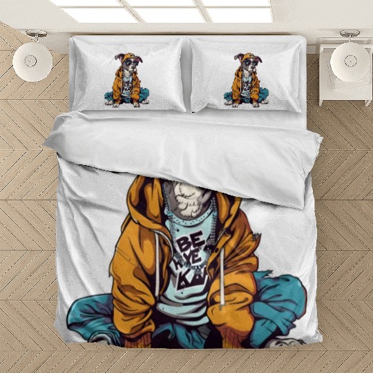 Street-Style Schnauzer Bedding Sets