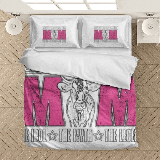 Cattle Farmer Mom The Idol The Myth Dairy Farmer Bedding Sets