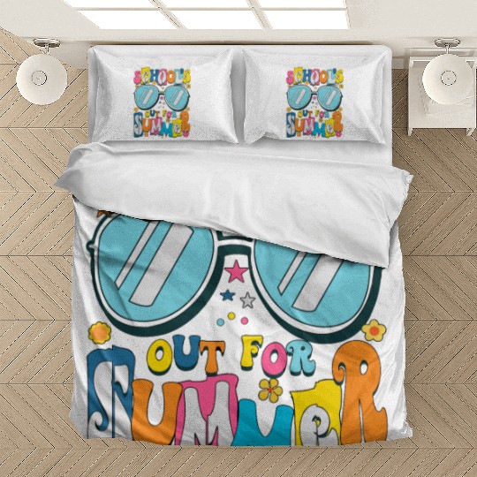 School's Out For Summer Teacher Life Bedding Sets