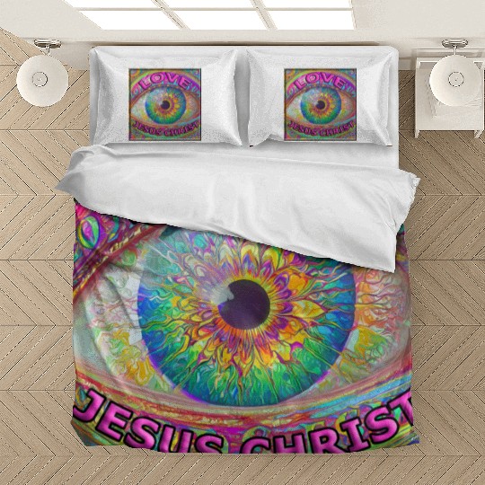 Eye (I) Love JESUS CHRIST Bedding Sets
