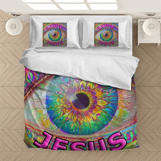 Eye (I) Love Jesus Bedding Sets