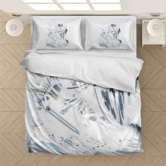 Sledding Snow Sled Winter Sport Winter Outdood Bedding Sets