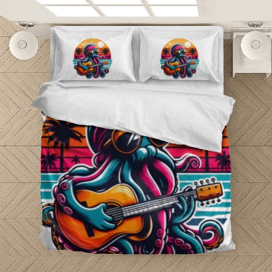 The Musical Octopus Bedding Sets
