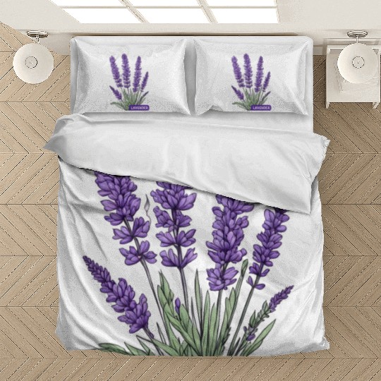 Lavender - Pot Label Bedding Sets