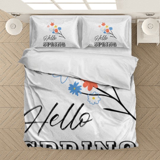 Hello Spring Flower Season Bedding Sets