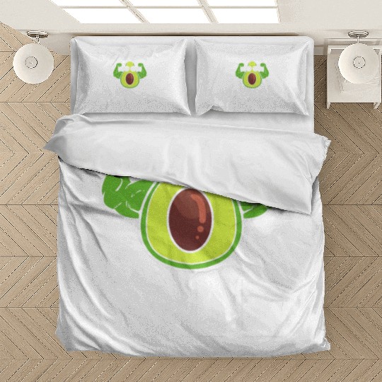 Avocado Gym Workout to attend gym and exercise Bedding Sets