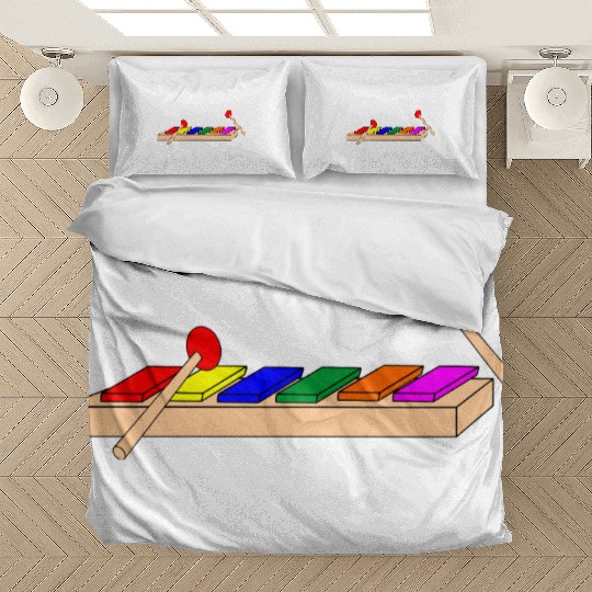 Drum triangle or tonxylophon Bedding Sets