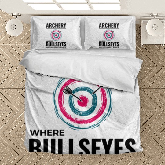 Archery Targets Archer Bullseye Shooting Sport Bedding Sets