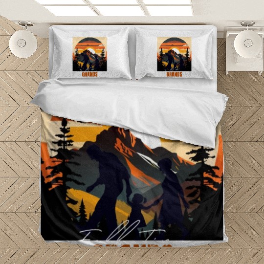 Full time Grands - Funny Grandparents Bedding Sets