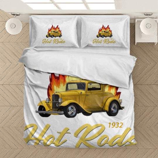 1932 VINTAGE HOT ROD CAR Bedding Sets