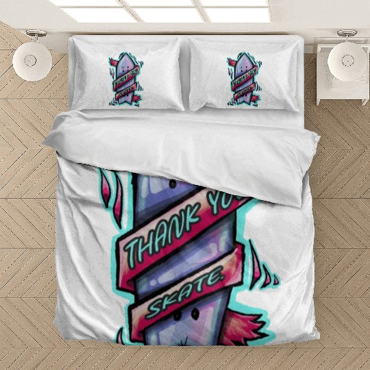 Thank you Skateboarding Bedding Sets