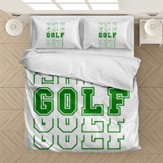 Golf Sport Multi Word Style Bedding Sets