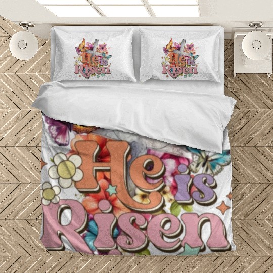 He Is Risen Christian Easter Jesus Resurrection Bedding Sets