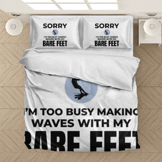 Barefoot Water Skiing Extreme Sports Barefooting Bedding Sets