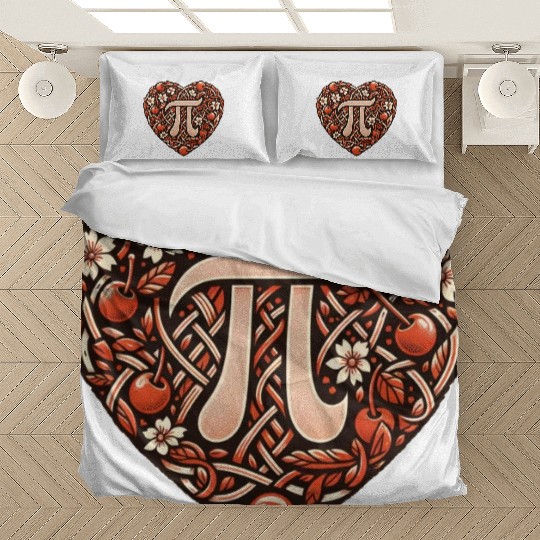 Cherry PI Day Bedding Sets