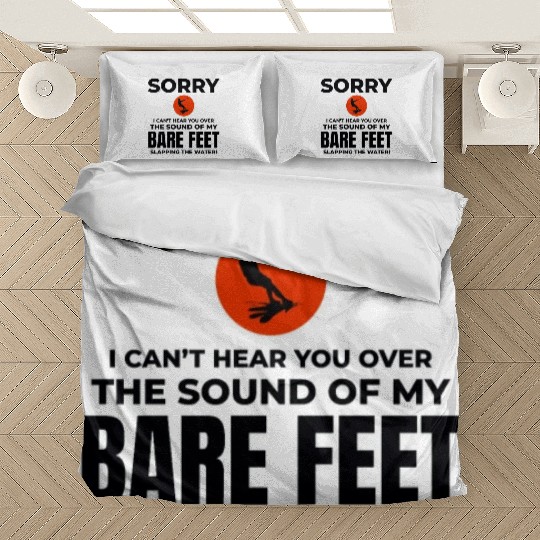 Barefoot Water Skiing Extreme Sports Barefooting Bedding Sets