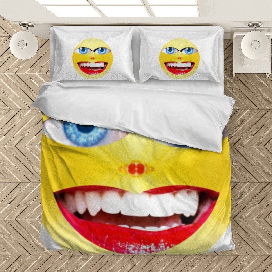 Smile Face Have a Nice Day Promote Happiness Joy Bedding Sets