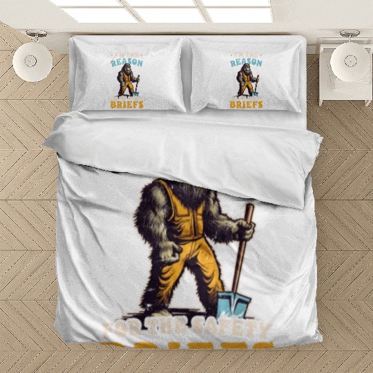 Road Worker Reason For Safety Briefs Bedding Sets