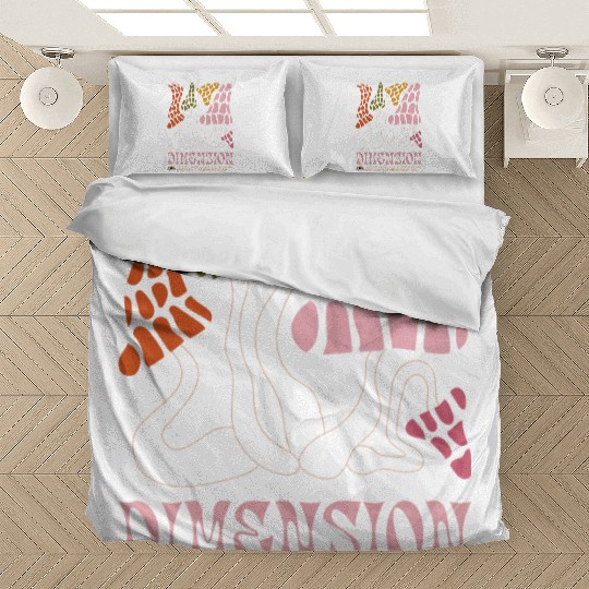 Dimension Psychedelic Illustration Bedding Sets