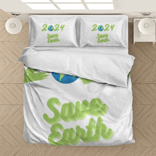 Earth Day Save earth save the planet everyday Bedding Sets