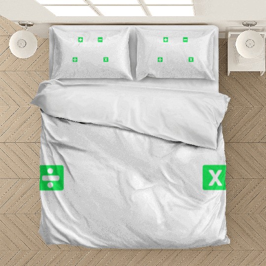 Funny Math Teacher Mathematician Bedding Sets