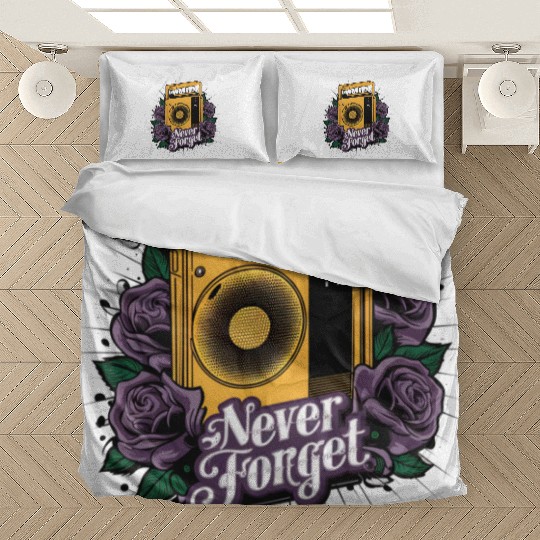 walkman yellow Bedding Sets