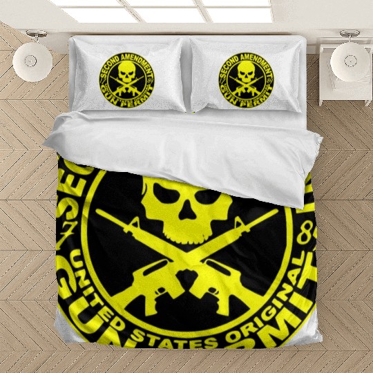 2nd Amendment Gun Permit © WhiteTigerLLC.Com Bedding Sets