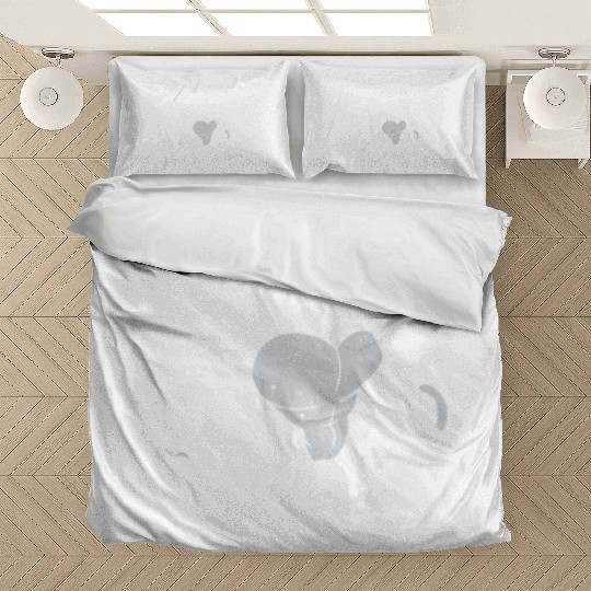 Mewing Not Meowing Funny Cat Meme Jawline Bedding Sets