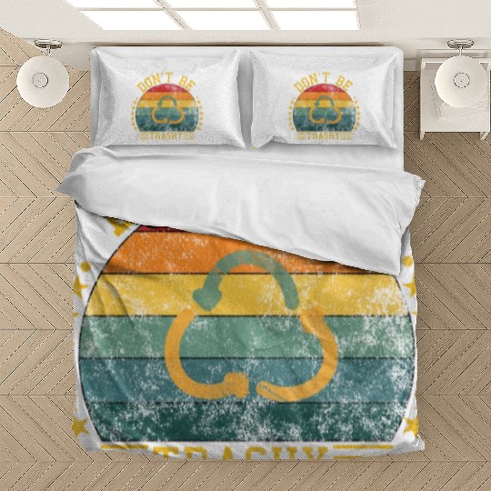 world wild save environment don't be trashy Bedding Sets