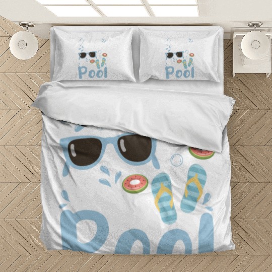 Pool Summer Pool Party Bedding Sets