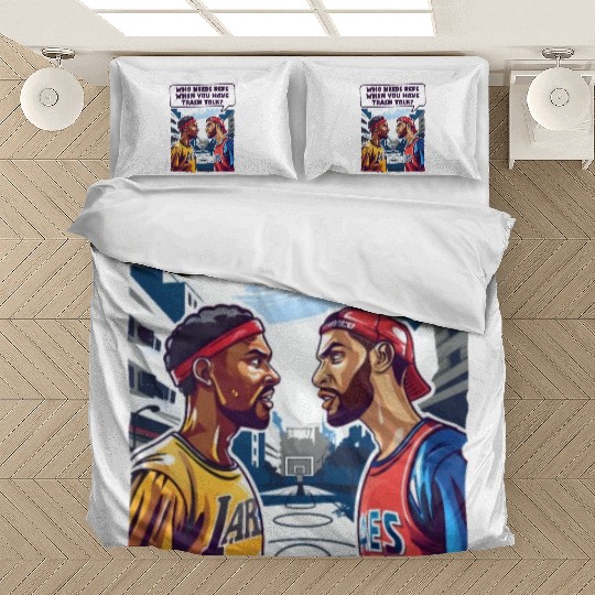Street Basketball What Refs When Trash Talk Bedding Sets