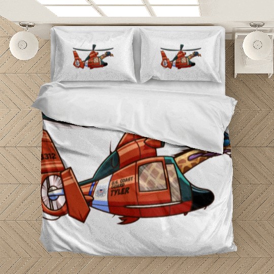 US Coast Guard Giraffe Tyler Bedding Sets