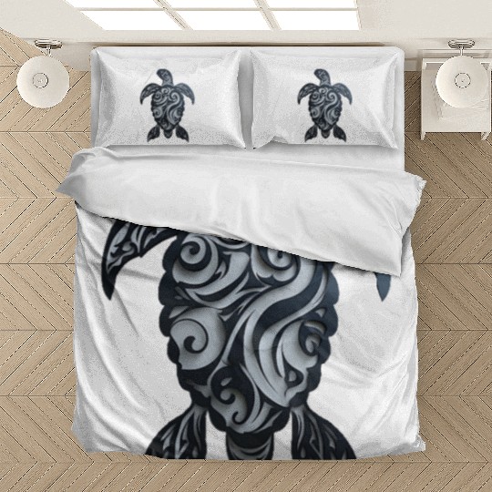 Tribal Sea Turtle Bedding Sets