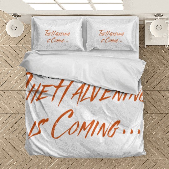 The Halvening is Coming Crypto Bitcoin Cryptocurre Bedding Sets