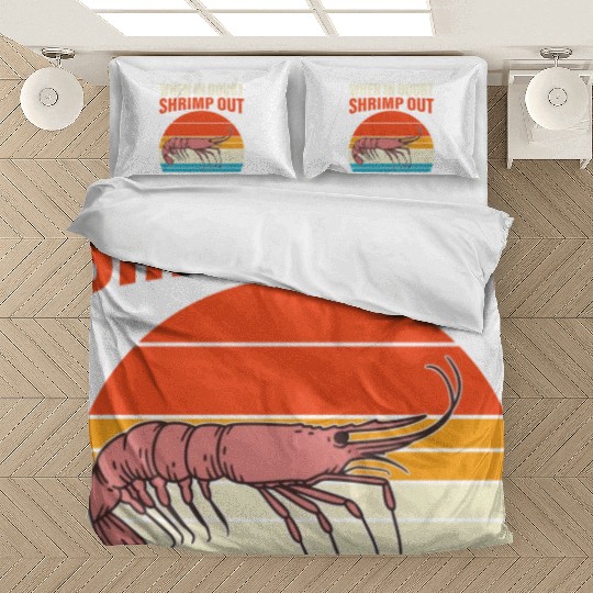 When In Doubt Shrimp Out Retro BJJ Brazilian Bedding Sets