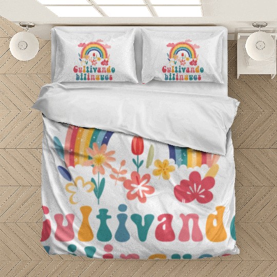 Cultivando Bilingües Spanish Teacher Bedding Sets